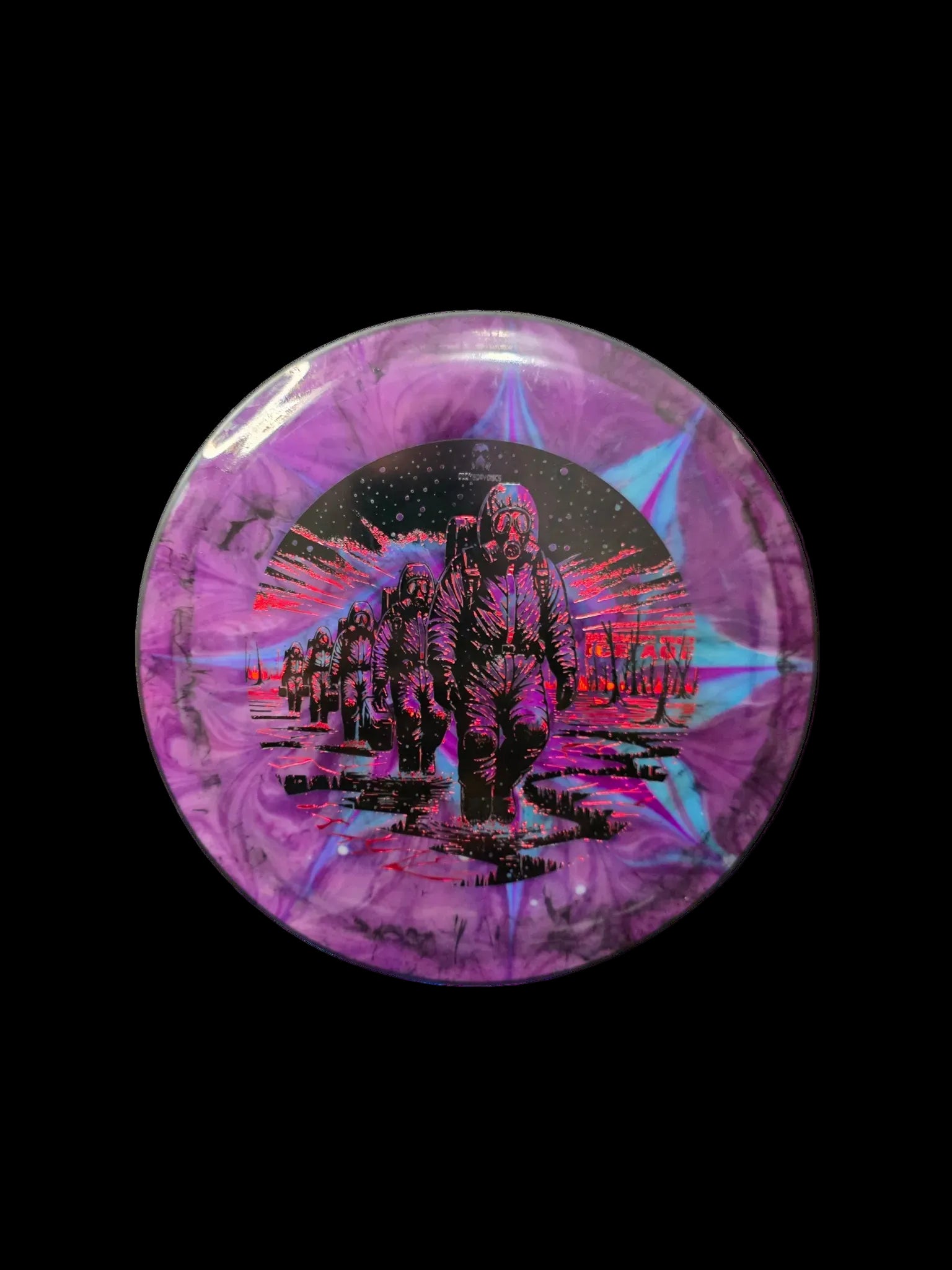 Doomsday Discs Radioactive Waste Ice Age overstable fairway driver, 7/4/0/3 disc golf disc