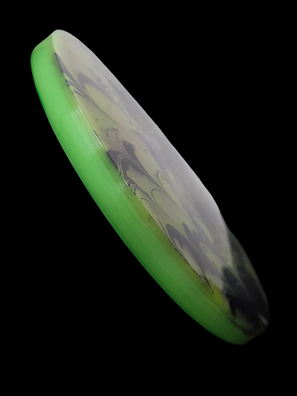 Hand Dyed Depth Charge in Isolation Glow Plastic - Doomsday Discs