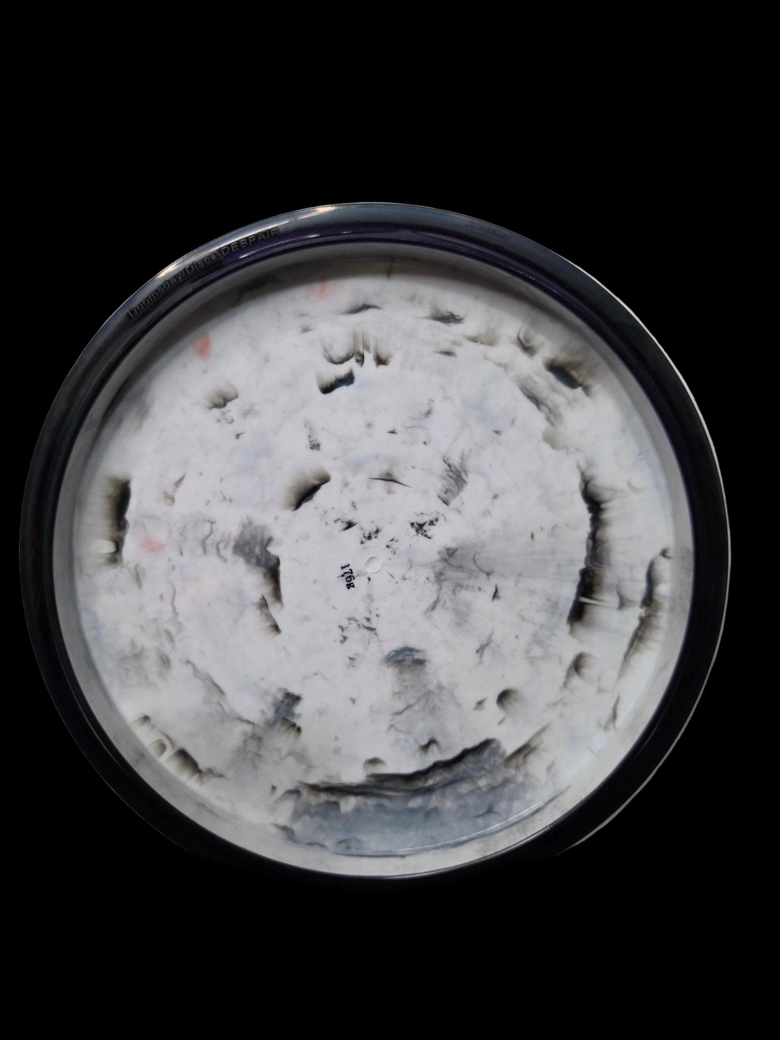 Hand Dyed Despair in Shockwave Plastic - Doomsday Discs