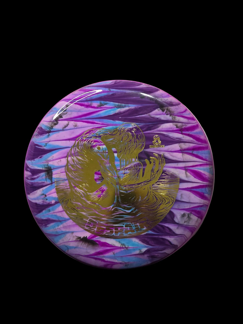 Hand Dyed Despair in Shockwave Plastic - Doomsday Discs