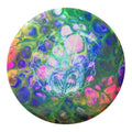 Hand Dyed Lockdown in Survival Plastic: Green and Purple - Doomsday Discs