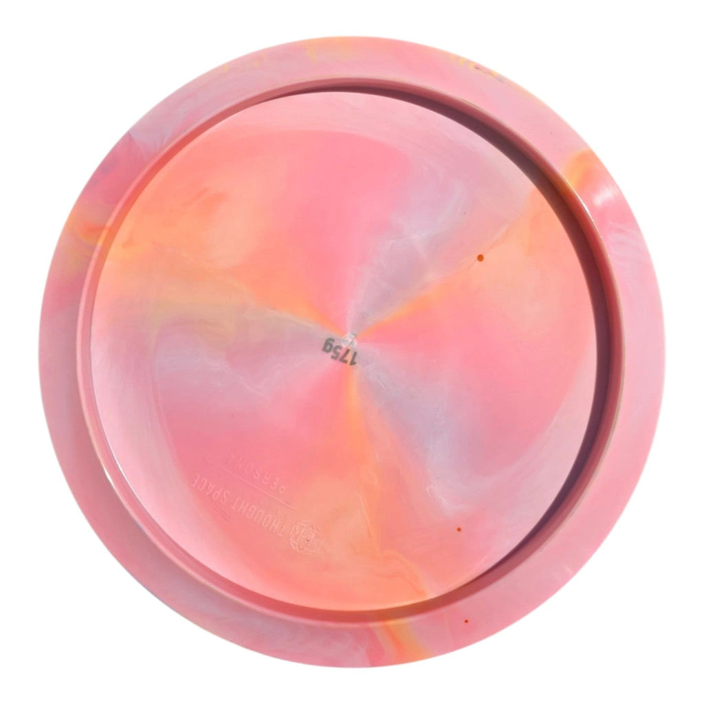 Hand-dyed Thought Space Athletics Persona in Parallel plastic, underside view