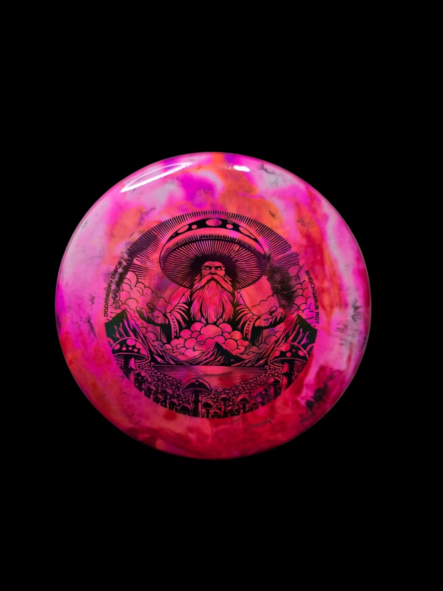 Hand Dyed Rot in Shockwave Plastic - Doomsday Discs