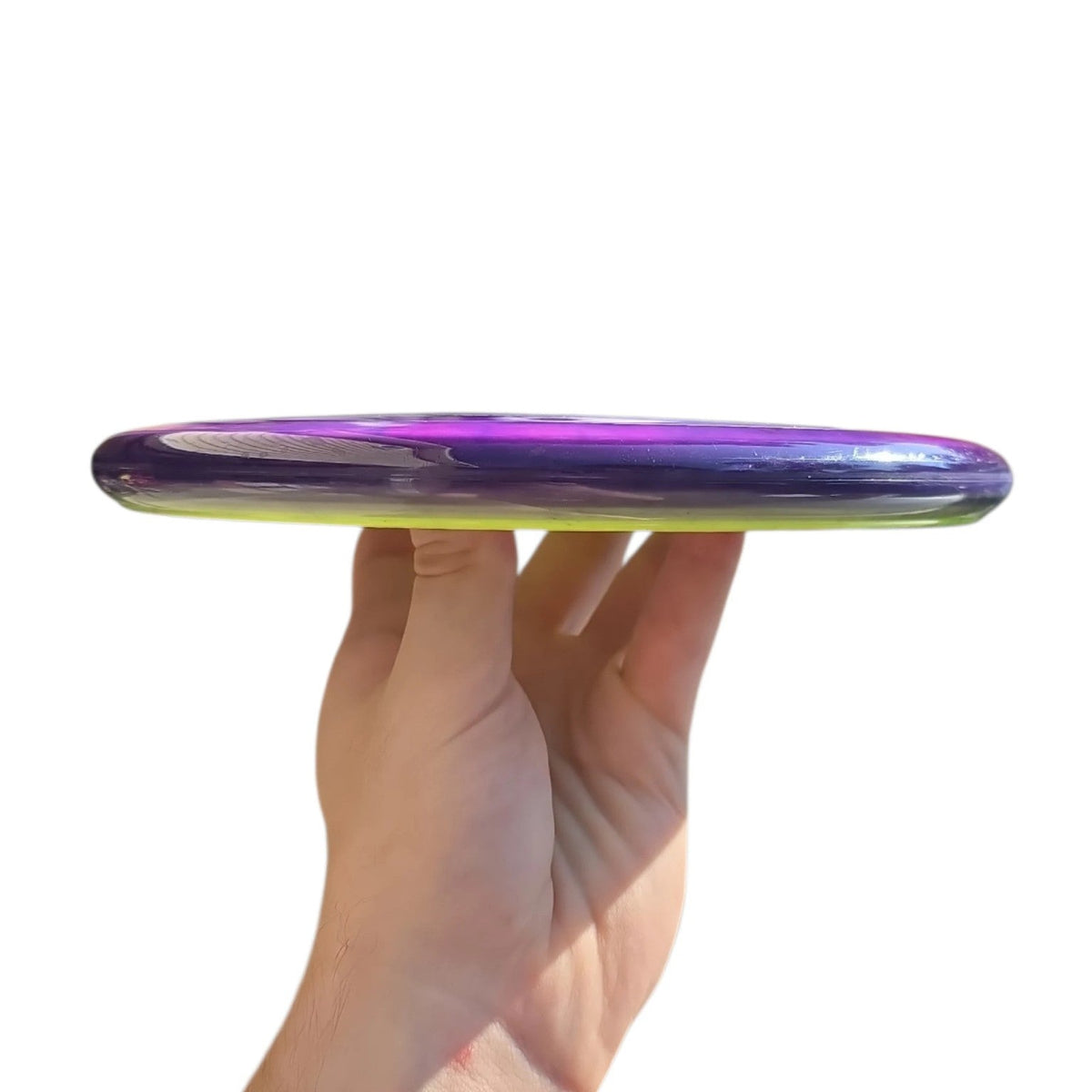 Hand Dyed Rot in Shockwave Plastic: Purple and Magenta - Doomsday Discs