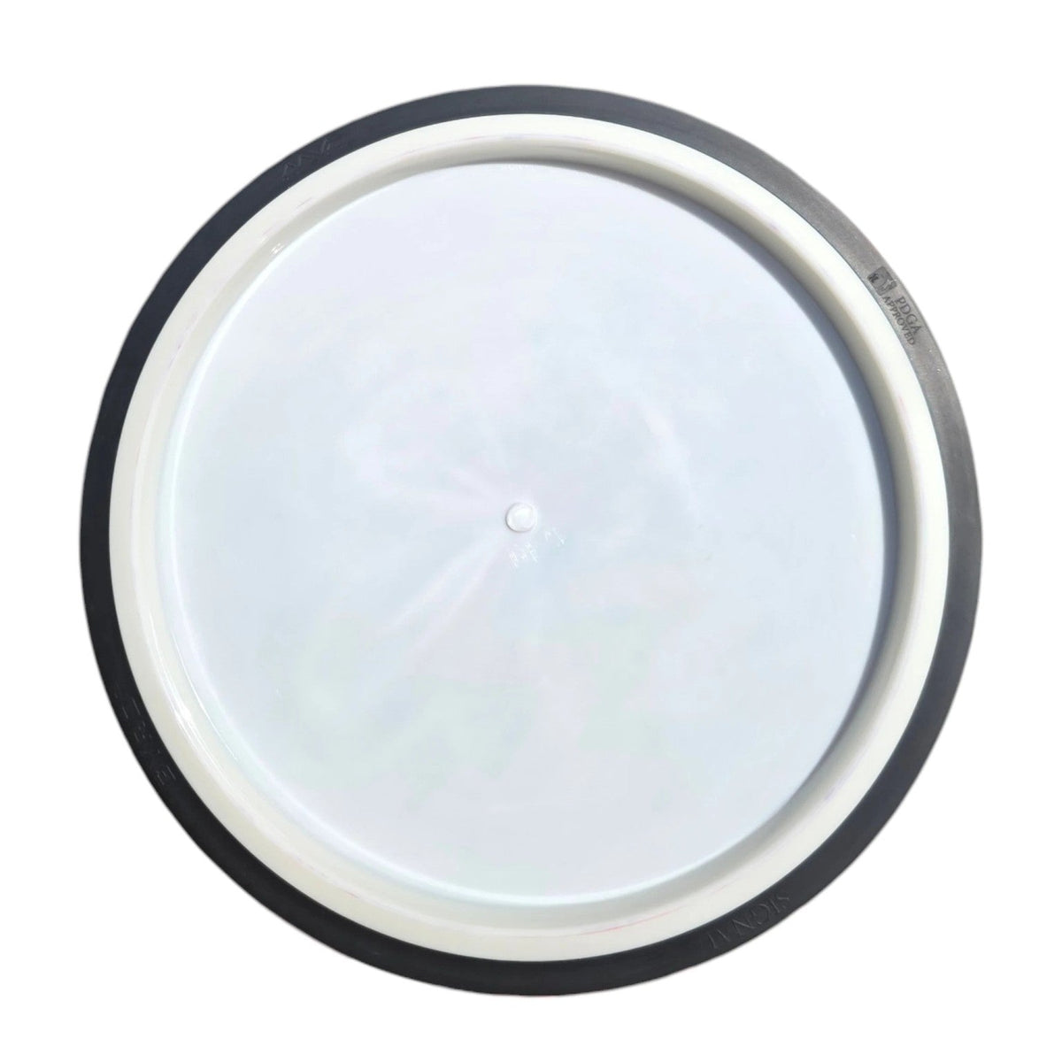 Hand-dyed MVP Signal in Neutron plastic, underside view