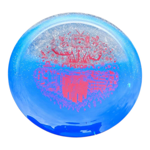Doomsday Psyop in Retina Plastic - Blue / Clear