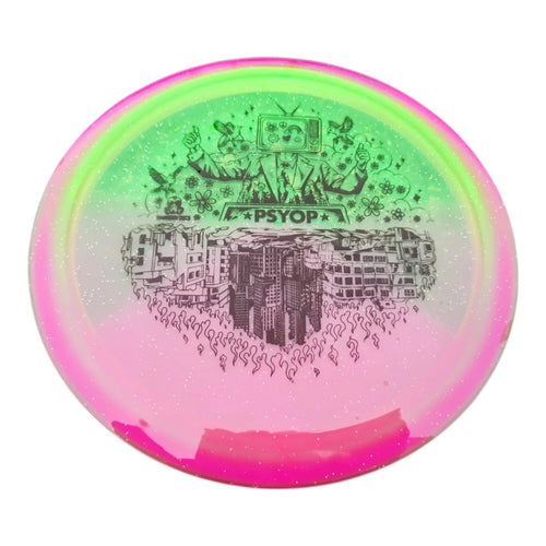 Doomsday Psyop in Retina Plastic - Pink / Green