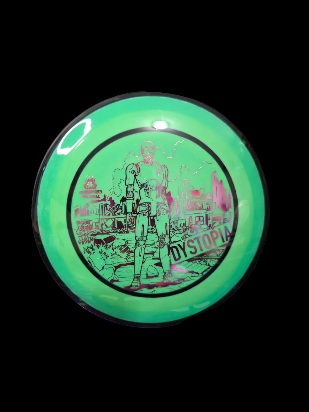 Doomsday Discs Survival Dystopia neutral distance driver, 10/5/-2/2 disc golf disc