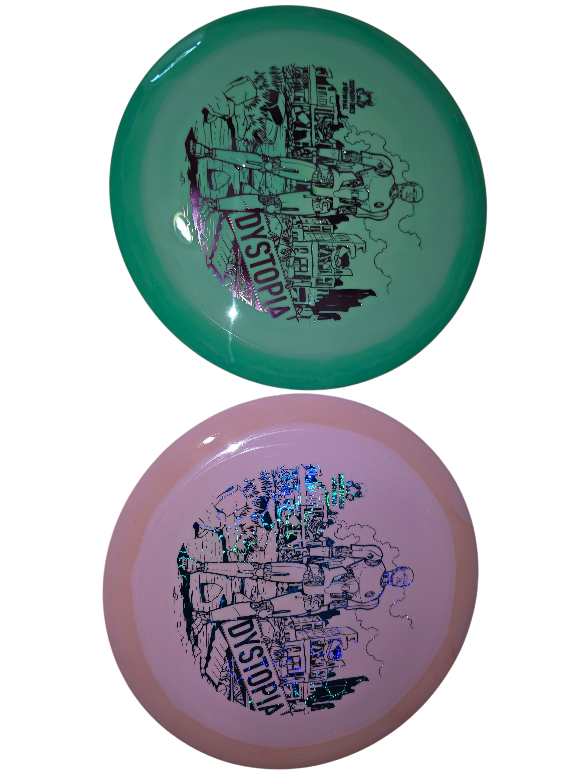 Doomsday Discs Dystopia distance driver in Survival plastic.