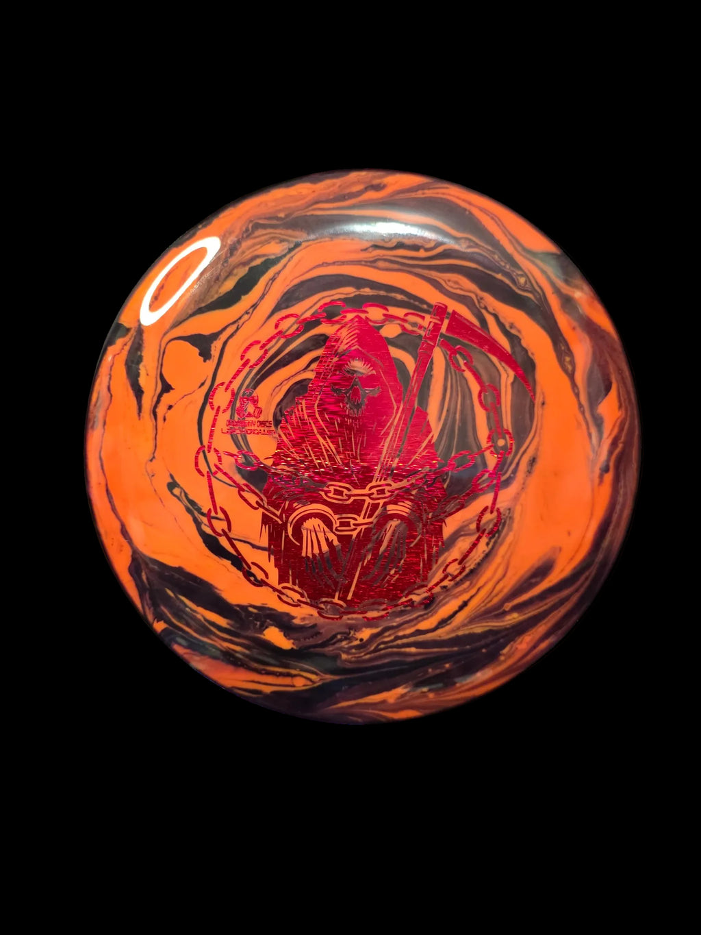 Doomsday Discs Survival Lockdown slightly overstable control driver, 10/5/-1/2 disc golf disc