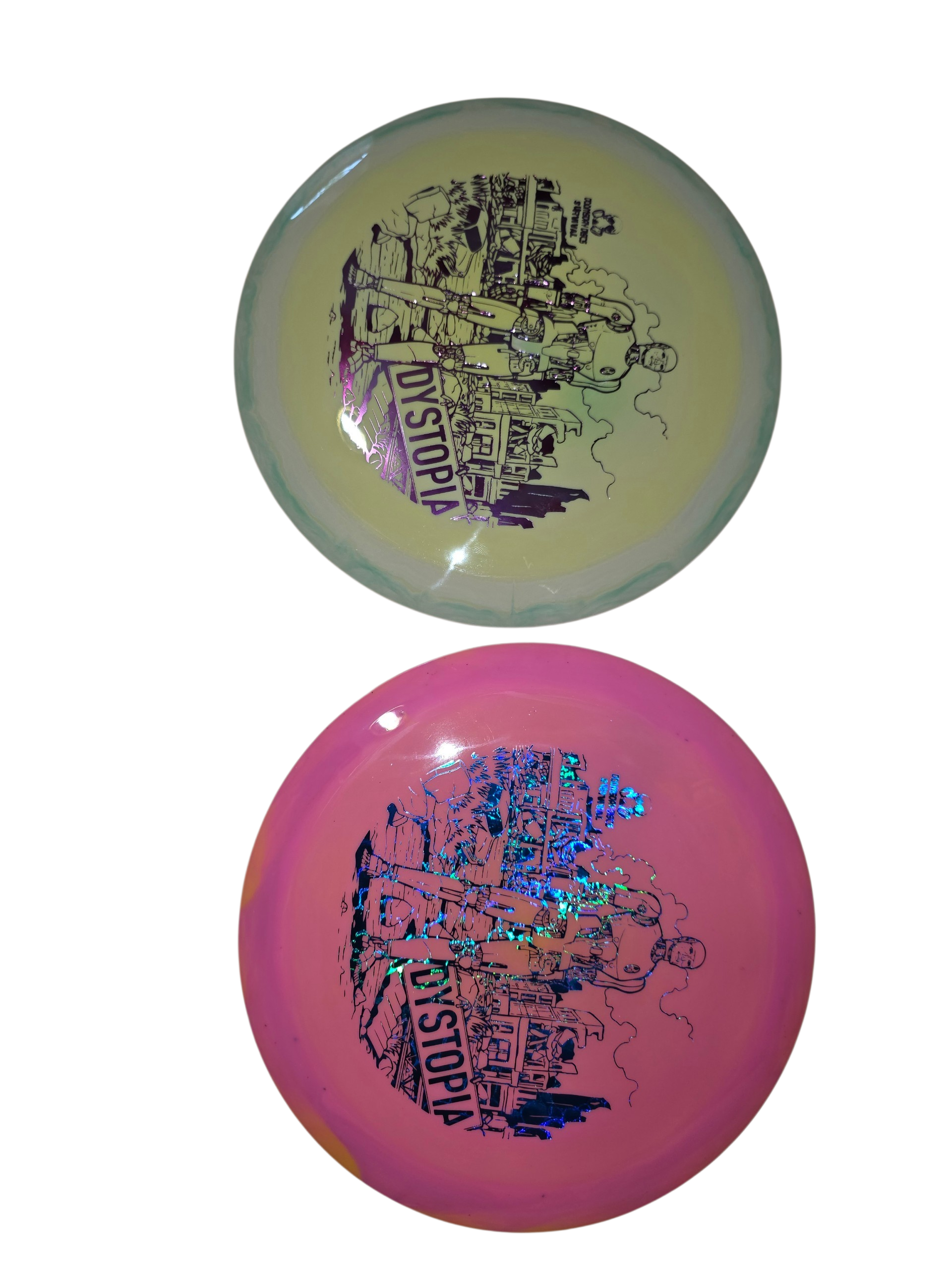 Doomsday Discs Dystopia distance driver in Survival plastic.